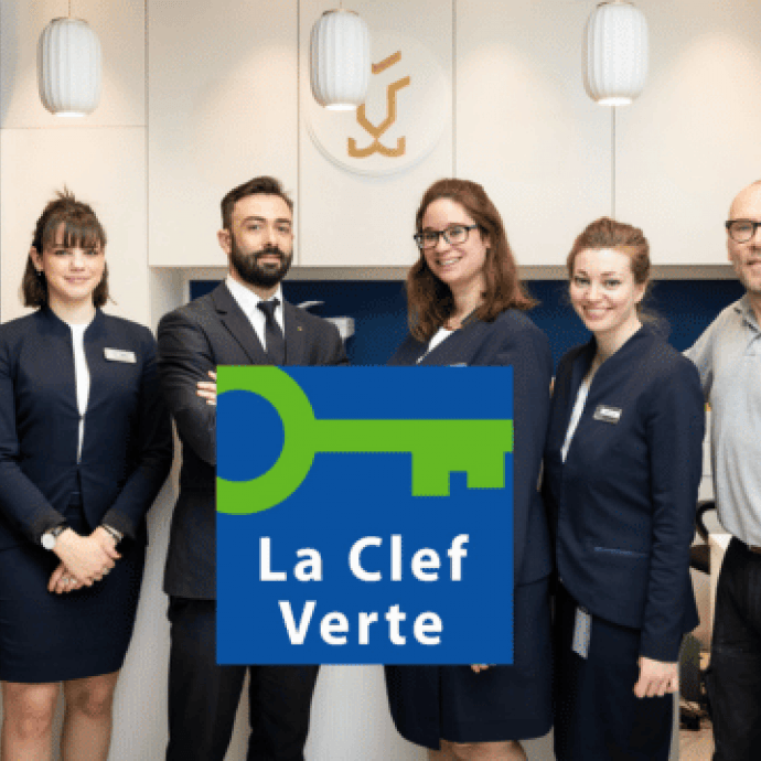 L’hôtel Byakko obtient le label Clef Verte